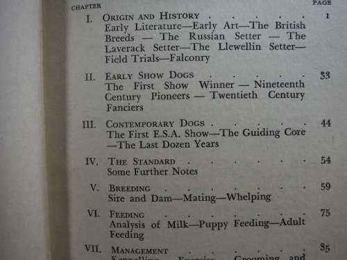 The English Setter Handbook - Hardcover - Clifford L.B. Hubbard - 1958