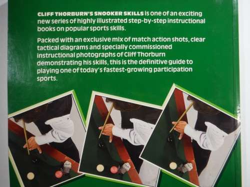 Cliff Thorburn`s Snooker Skills - Softcover