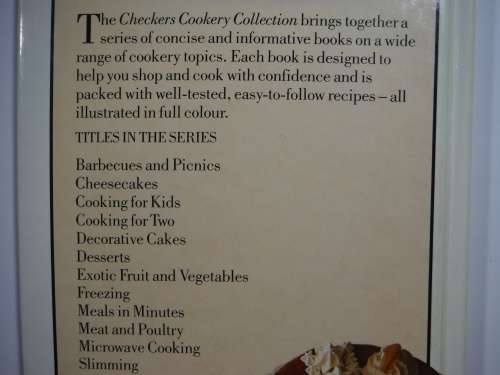 Cheesecakes - Hardcover - Checkers Cookery Collection