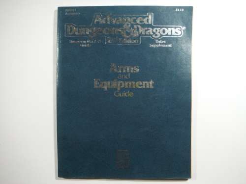 Advanced Dungeons and Dragons 2nd Edition : Dungeon Master`s Guide - Arms and Equipment Guide