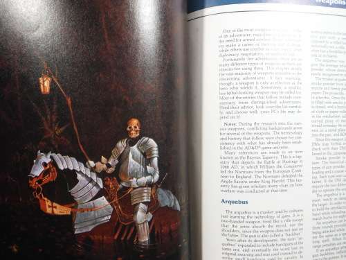 Advanced Dungeons and Dragons 2nd Edition : Dungeon Master`s Guide - Arms and Equipment Guide