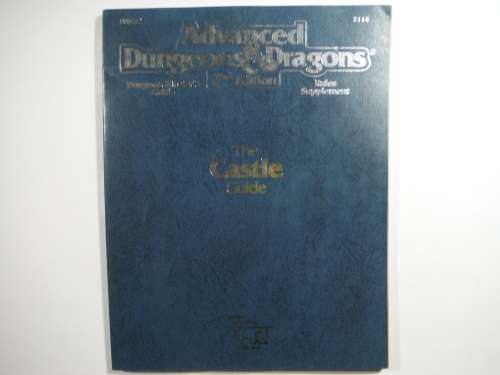 Advanced Dungeons and Dragons 2nd Edition : Dungeon Master`s Guide - The Castle Guide
