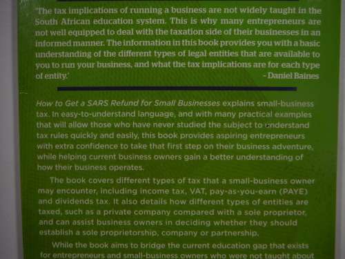 How to Get a SARS Refund For Small Businesses - Daniel Baines