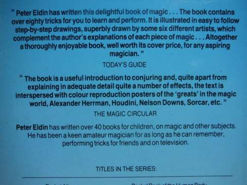 Pocket Book of Magic - Paperback - Peter Eldin