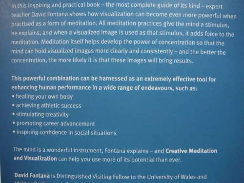Creative Meditation and Visualization - David Fontana