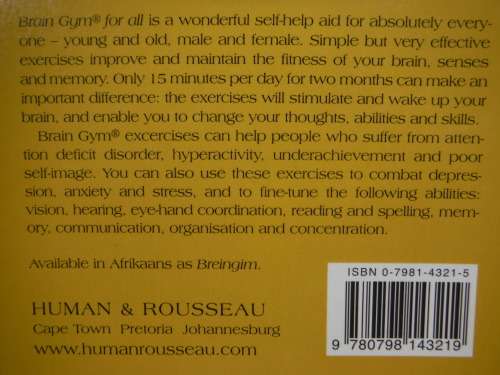 Brain Gym for All - Paperback - Melodie de Jager