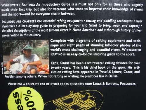 Whitewater Rafting : An Introductory Guide - Softcover - Cecil Kuhne