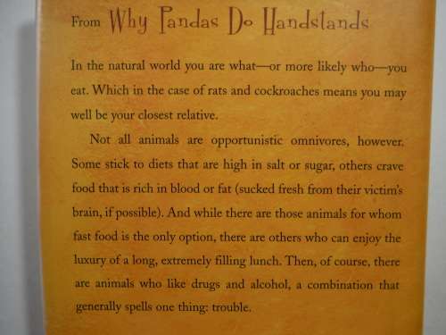 Why Pandas Do Handstands and Other Curious Truths About Animals - Augustus Brown