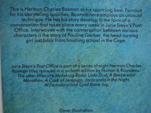 Jurie Steyn`s Post Office - Paperback - Herman Charles Bosman