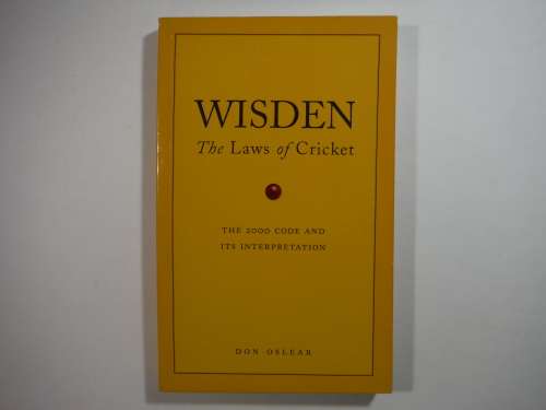 Wisden : The Laws of Cricket - Paperback - Don Oslear