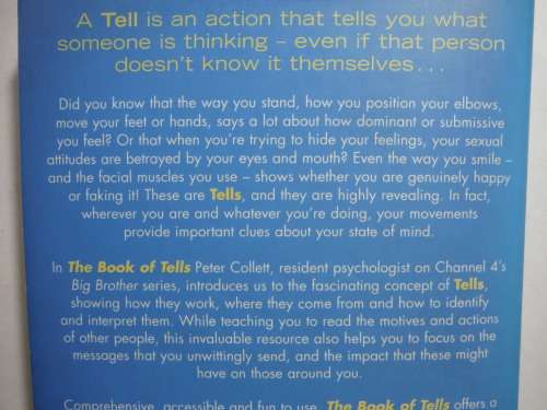 The Book of Tells - Paperback - Peter Collett