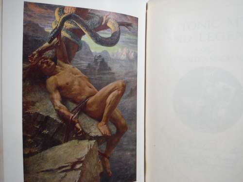 Teutonic Myth and Legend - Donald A. Mackenzie - Published 1912 - Rare Find