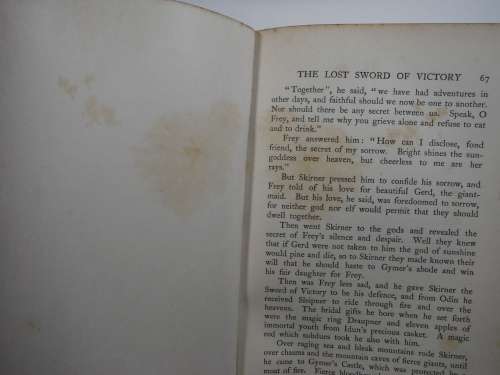 Teutonic Myth and Legend - Donald A. Mackenzie - Published 1912 - Rare Find
