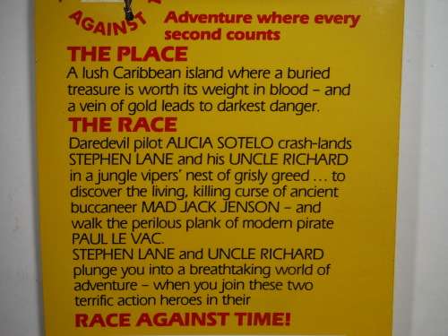 Race Against Time : Search for Mad Jack`s Crown - J.J. Fortune - 1987