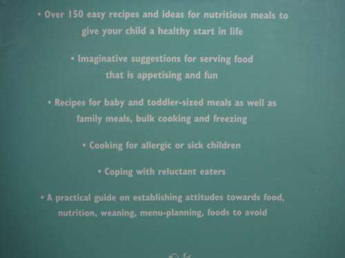 Meals for Babies and Toddlers - Softcover - Deirdre Randall