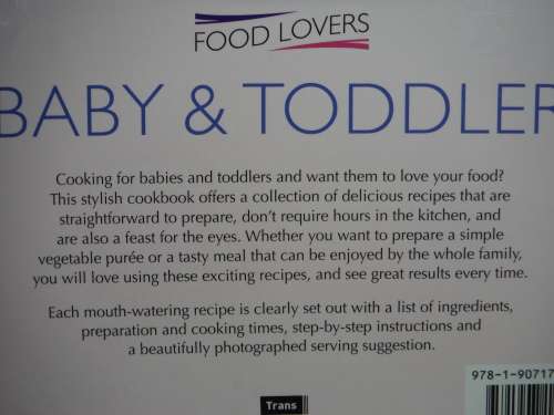 Food Lovers : Baby and Toddler - Softcover