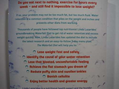 The Waterfall Diet : Lose Up to 14 Pounds in 7 Days - Paperback - Linda Lazarides