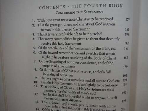 The Imitation of Christ : As Written by Thomas A.Kempis - Peter Pauper Press - 1947