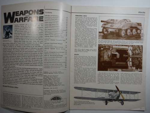 A Mixed Lot of 8 Vintage Weapons and Warfare Magazines