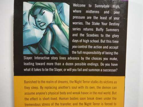 Buffy the Vampire Slayer : Night Terrors - Alice Henderson - Stake Your Destiny