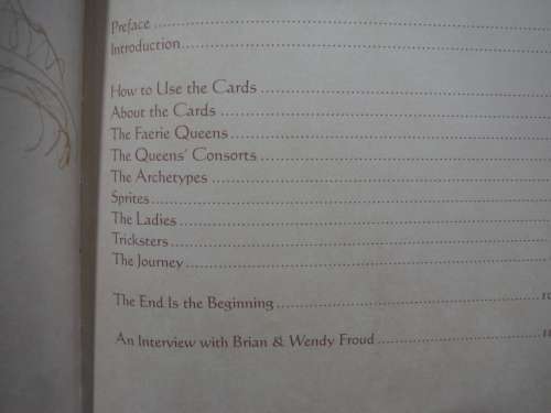 The Heart of Faerie Oracle - Hardcover - Brian and Wendy Froud
