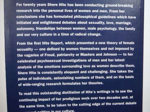 Women as Revolutionary Agents of Change : The Hit Reports 1972-1993 - Shere Hite