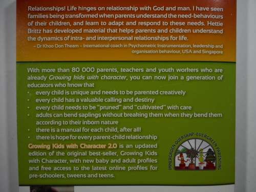 Growing Kids with Character 2.0 - Hettie Brittz