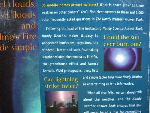 The Handy Weather Answer Book - Walter A. Lyons, Ph.D.