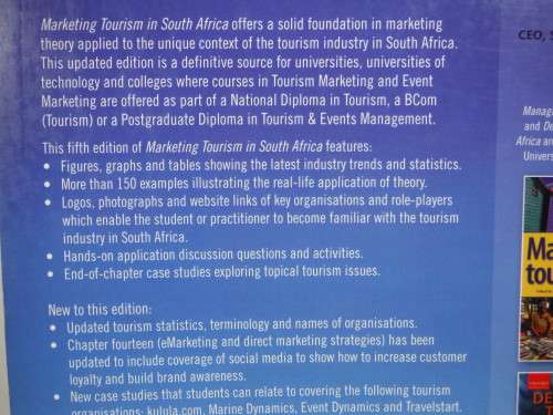 Marketing Tourism in South Africa - Richard George - Fifth Edition