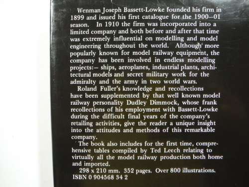 The Bassett Lowke Story - Roland Fuller - 1984 First Edition