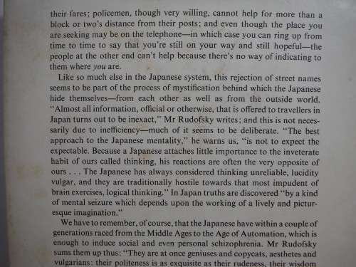 The Kimono Mind - Bernard Rudofsky -  Published 1965