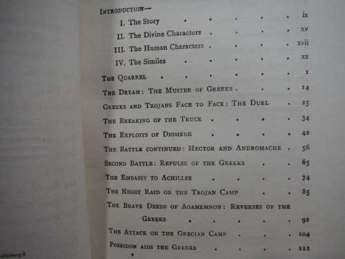 Stories from the Iliad - H.L. Havell - Published 1909 - Rare Find