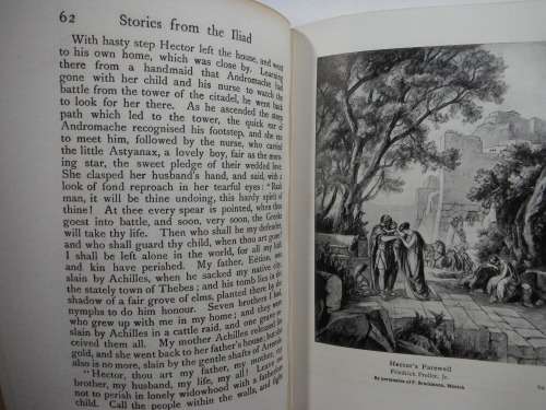Stories from the Iliad - H.L. Havell - Published 1909 - Rare Find