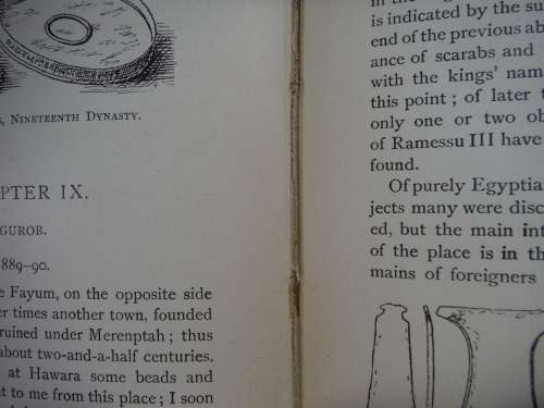 Ten Years Digging in Egypt - W.M. Flinders Petrie - Published 1892 - Rare Find
