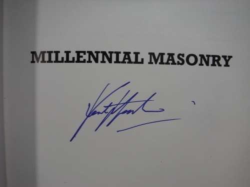 Millennial Masonry - Paperback - Kent Henderson - Scarce 2002 - Signed Copy