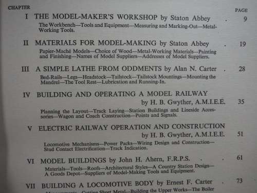 The Boy`s Book of Model-Making - Edited by Staton Abbey - Published 1958