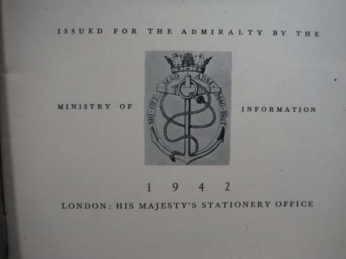 Ark Royal : The Admiralty Account of Her Achievement - Published 1942