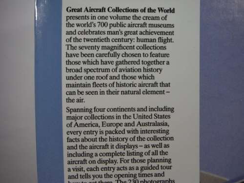 Great Aircraft Collections of the World - Hardcover - Bob Ogden - 1991
