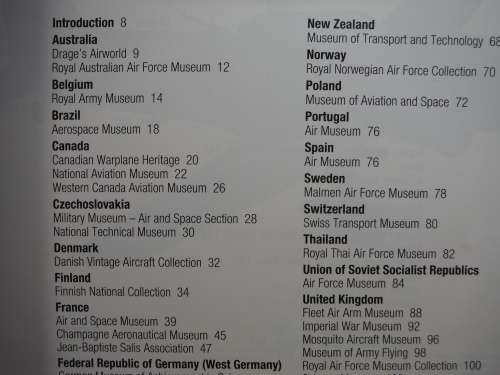 Great Aircraft Collections of the World - Hardcover - Bob Ogden - 1991