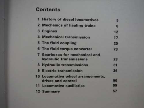 Diesel and Diesel Electric Locomotives - Softcover - Vernon Davy - 1969