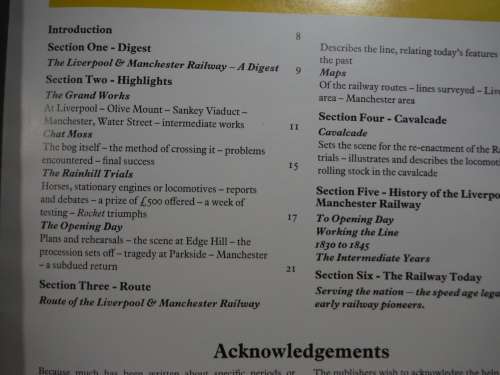 Rocket 150 : 150th Anniversary of the Liverpool & Manchester Railway 1830-1980 - Softcover