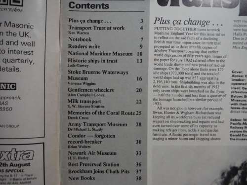 Yesteryear Transport - Issue 13 - Summer 1982