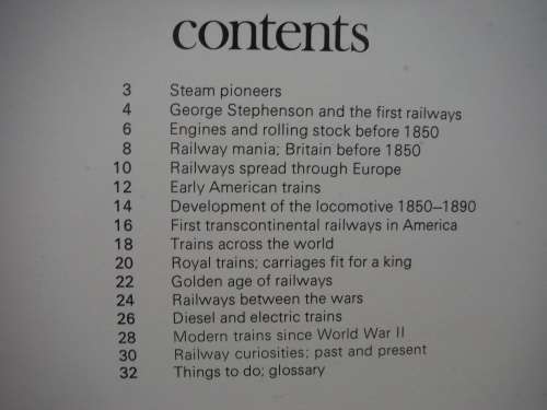 The SuperBook of Trains - Published 1977