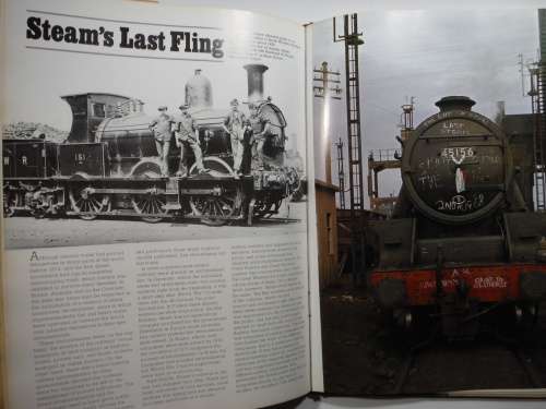 The Colorful World of Steam : Great Trains & Railroads - John Westwood - Published 1980
