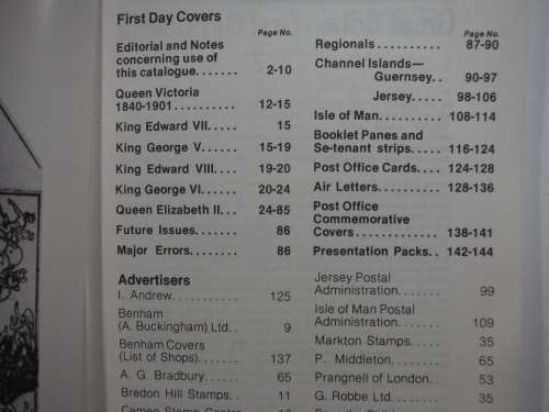 Great Britain First Day Covers - 1981 9th Edition - Philatelic Publication