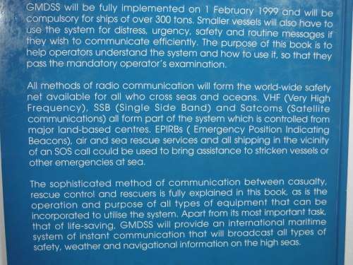 GMDSS : Understanding the Global Maritime Distress and Safety System - John Campbell