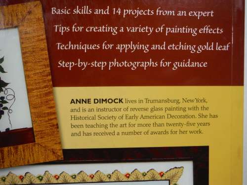 Reverse Glass Painting - Anne Dimock