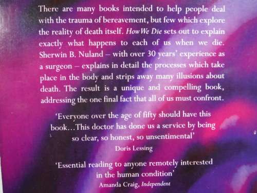 How We Die - Sherwin B. Nuland