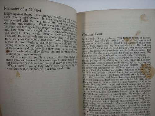 Memoirs of a Midget - Walter De La Mare - Johannesburg Book Club Edition - Published 1921