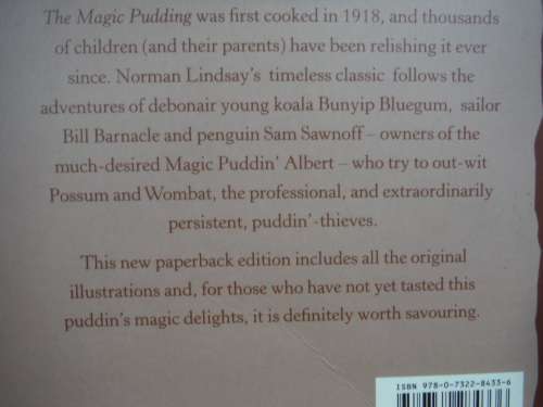 The Magic Pudding : The Adventures of Bunyip Bluegum - Norman Lindsay